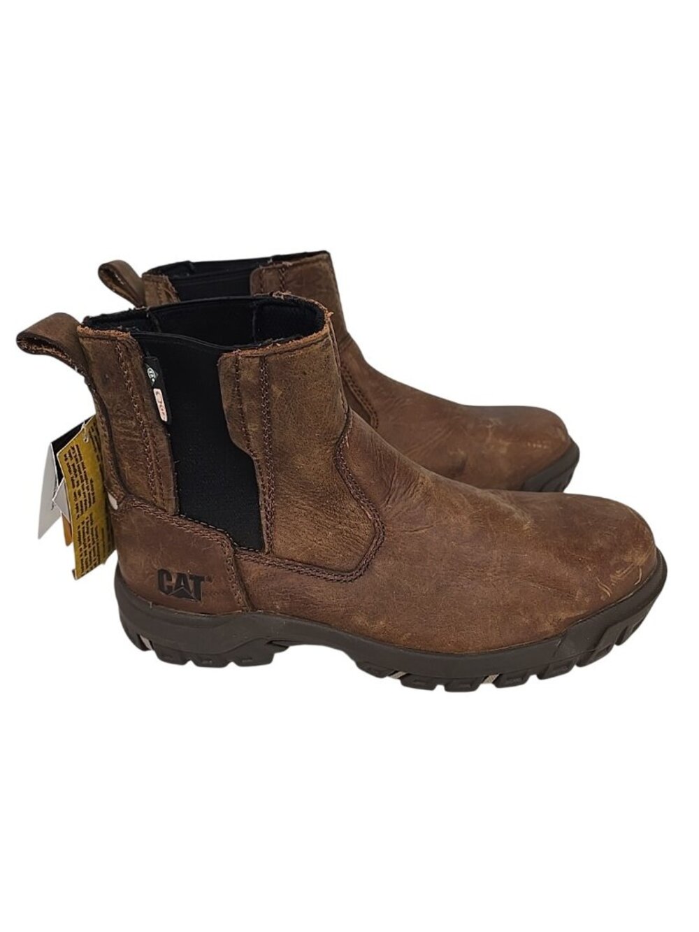 Caterpillar Women's Abbey Steel Toe Slip-On Work Boots P310912 Butterscotch 6.5M - Picture 2 of 7